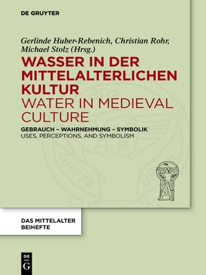 cover image of Wasser in der mittelalterlichen Kultur / Water in Medieval Culture